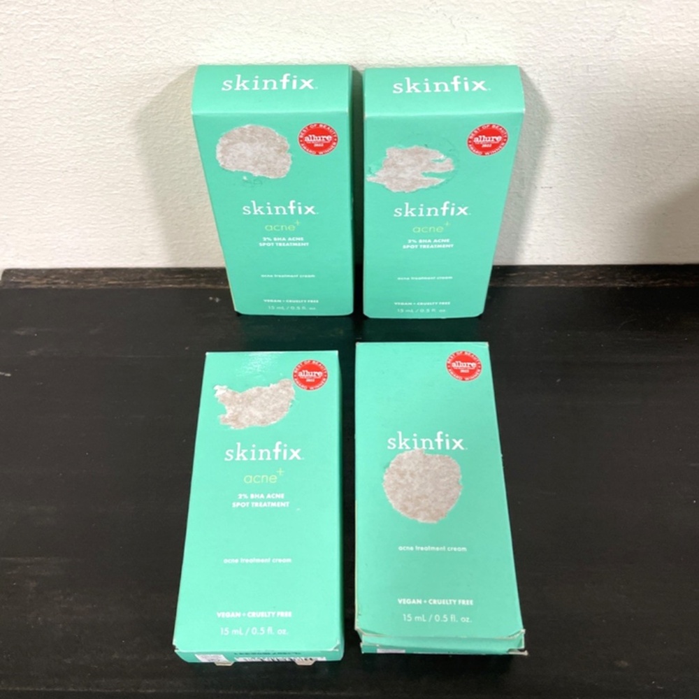 Skinfix Acne + 2% BHA Acne Spot Treatment .5 fl oz x4